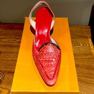 Tod's pink sling backs